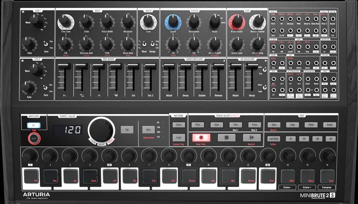 Image du produit Arturia MiniBrute 2S Noir Edition