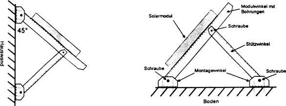Immagine prodotto Maurelma Set di supporti per moduli solari 70cm (0.98 kg)
