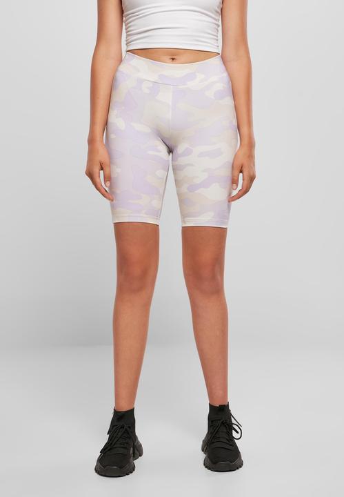 Produktbild Urban Classics Ladies High Waist Camo Tech Cycle Shorts (XL)