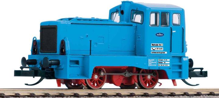 Actual product image Piko TT diesel locomotive V23 Soda V + DSS PluX16 (Track TT)