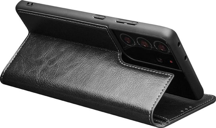Image du produit QiAlino Fourre Flip cuir véritable (Samsung Galaxy S22 Ultra)