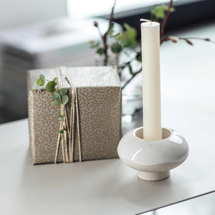 Produktbild Like. by Villeroy & Boch Kerzenhalter Donut Winter Glow (9 x 9 x 5.5 cm)