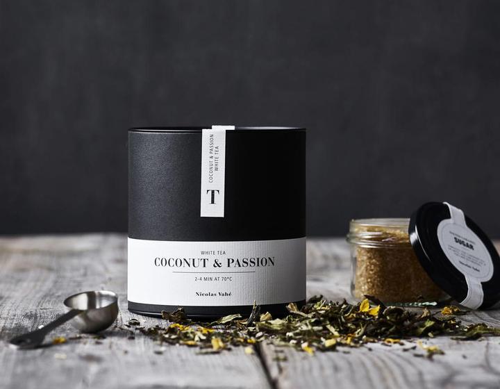 Produktbild Nicolas Vahé Weisser Tee Kokos Passionsfrucht (100 g)