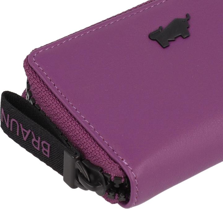 Actual product image Braun Büffel Capri wallet RFID protection leather 11 cm