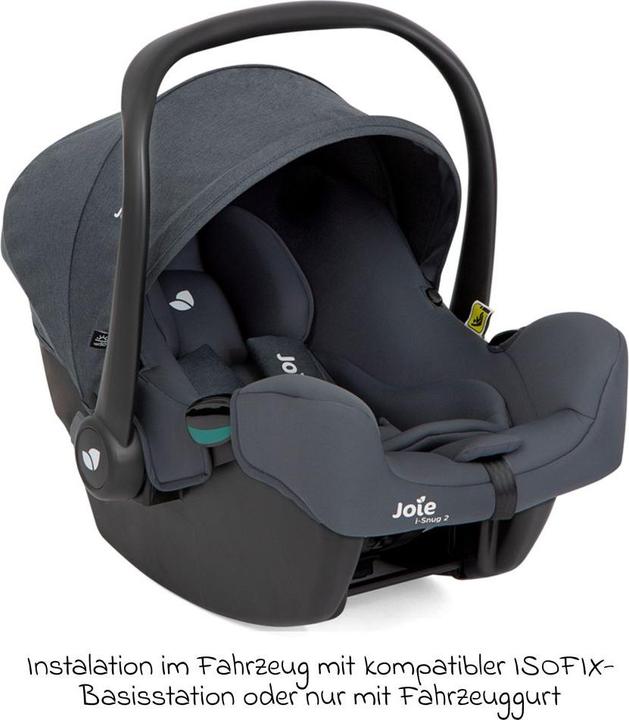 Immagine prodotto Joie Seggiolino auto per neonati i-Snug 2 i-Size dalla nascita ai 13 kg (40 cm-75 seggiolini auto per (Seggiolino, ECE R129/i-Size Standard)