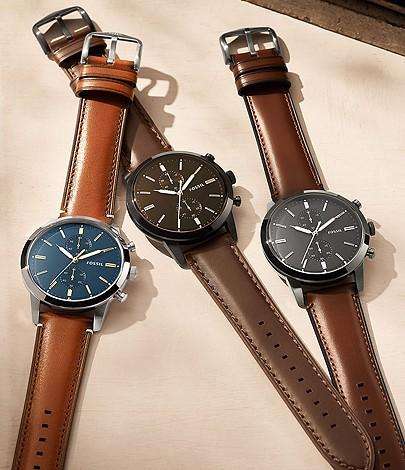 Actual product image Fossil Neutra (Analogue wristwatch, Chronograph, 44 mm)
