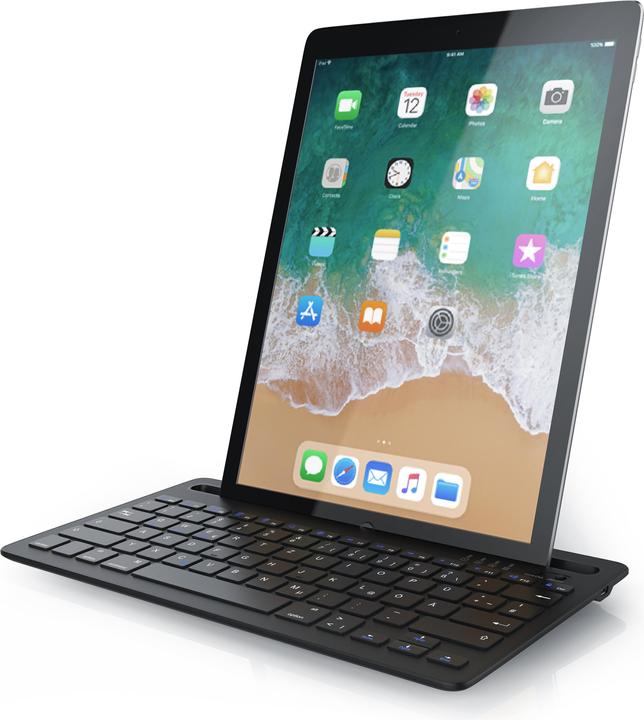 Produktbild Aplic Tablet Tastatur Bluetooth, Tablet Halterung, mit Akku, für iOS, Android, Windows (DE)