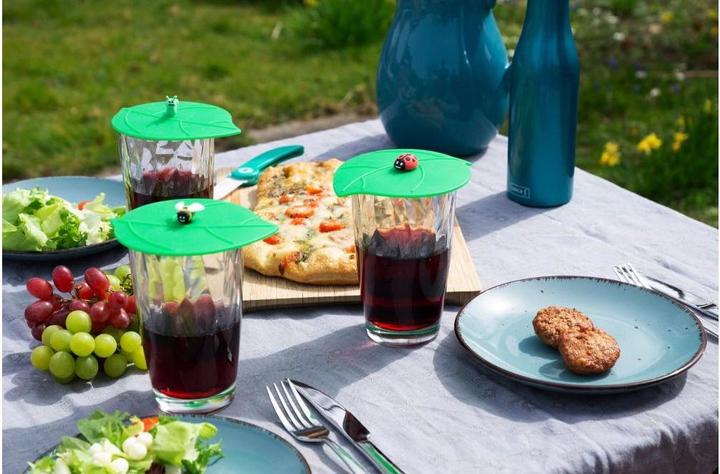 Actual product image Lurch Mein Deckel - Garden - Silicone Lid (Glass cover)