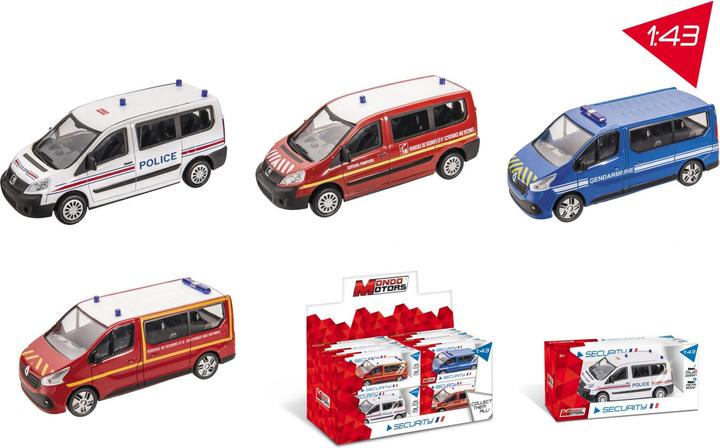 Actual product image Mondo Motors 1/43 SAFETY TRUCK