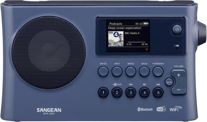 Produktbild Sangean WFR-28BT (FM, DAB+, Internetradio, Bluetooth, WLAN)