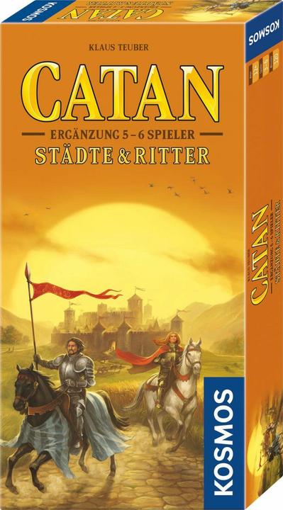 Kosmos CATAN - Ergänzung 5-6 Spieler - Städte & Ritter (Deutsch)