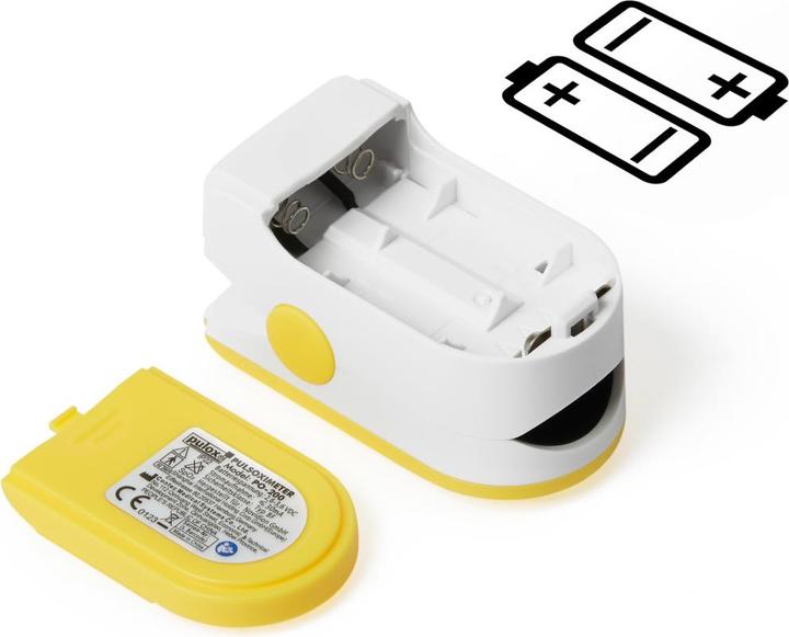 Image du produit Pulox Oxymètre de pouls PO-100 Solo en jaune