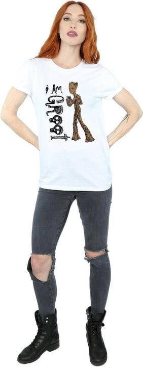 Immagine prodotto Avengers Infinity War I Am Teenage Groot Maglietta Ampia Donna (XXL)