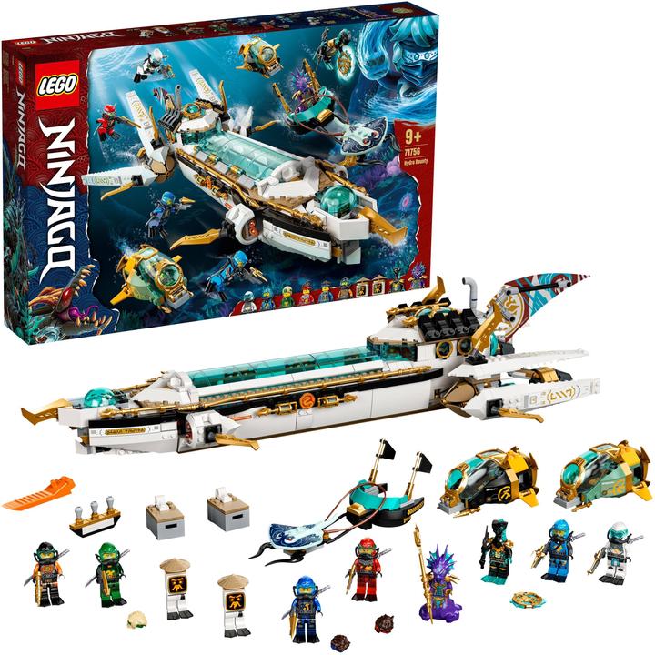 Actual product image LEGO Ninjago 71756 Hydro Bounty (71756, LEGO Ninjago)