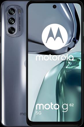 Image du produit Motorola Moto G62 5G (128 Go, Midnight Grey, 6.50", Double SIM hybride, 50 Mpx, 5G)