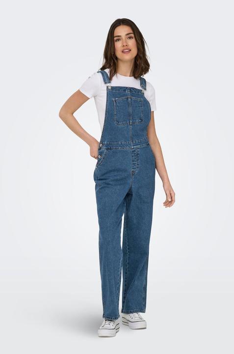 Produktbild Only ONLMASCHA Weiter Beinschnitt Jeans Overall Jeans mit weitem Bein (32)