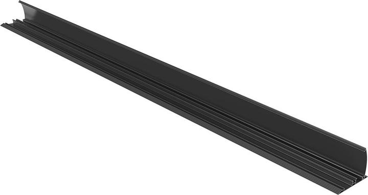 Image du produit Multibrackets Goulotte de câblage au sol 139x1600, aluminium, noir (Conduit, 160 cm)