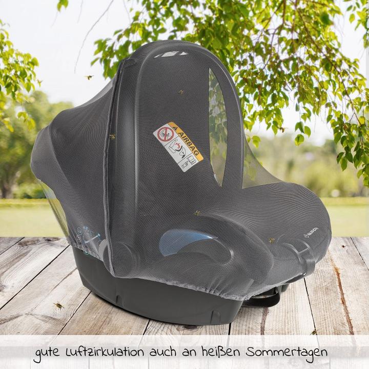 Image du produit Zamboo Housse de pluie et moustiquaire pour siège auto de bébé Moustiquaire universelle / moustiquaire