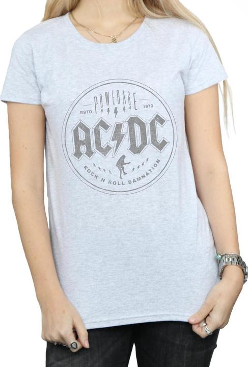 Immagine prodotto AC/DC Rock N Roll Damnation Maglietta in cotone nero (L)