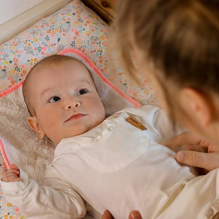 Actual product image Löwenkind Long sleeve bodysuit white size 50/56 (50)