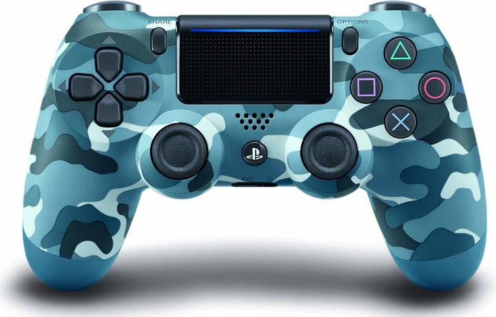 Productafbeelding Sony PS4 Dualshock 4 Draadloze Controller - Blauw Camouflage (PS4)