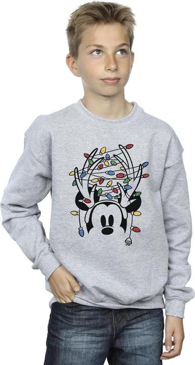 Image du produit Disney - Sweat MICKEY MOUSE CHRISTMAS HEAD LIGHTS - Garçon (152, 158)