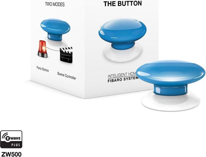 Produktbild Fibaro The Button blau