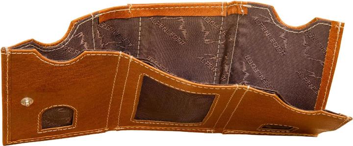 Produktbild Alpenleder Portemonnaie Pocket Cognac