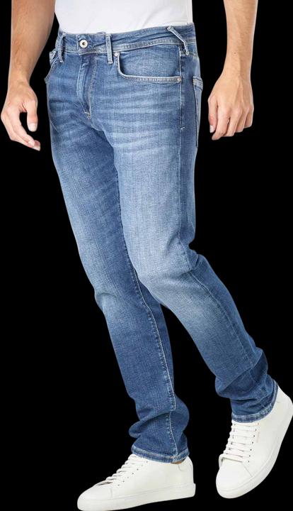 Actual product image Pepe Jeans Stanley Tapered Fit Med Blue (W34/L32)