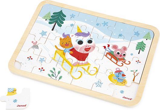 Janod Puzzle à la montagne (24 pièces)