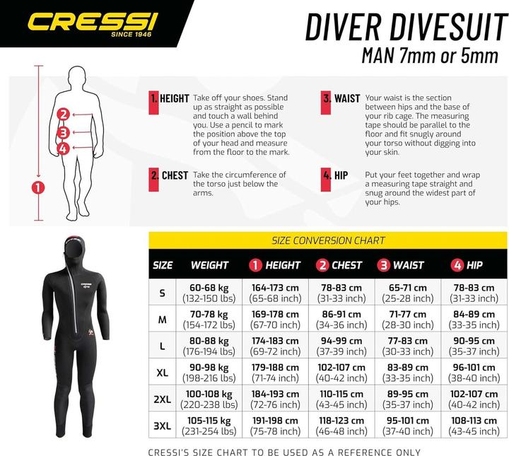 Produktbild Cressi Diver (5 mm, XXL)