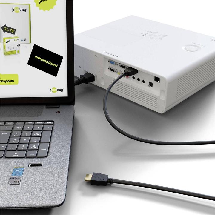 Actual product image Goobay HDMI - HDMI (10 m, HDMI)