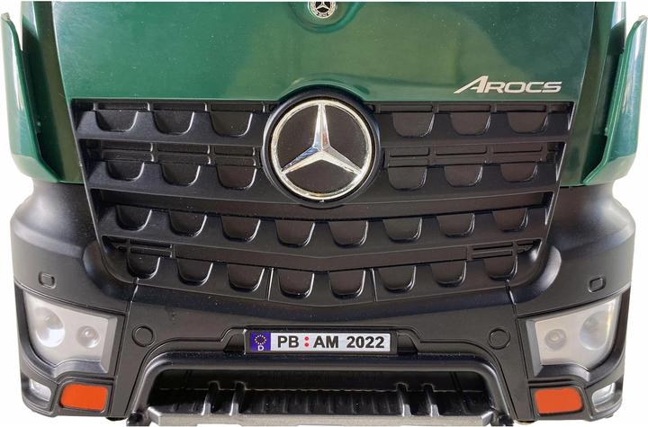 Image du produit Amewi Mercedes-Benz Arocs Licence Camion Grue Avec Benne Rtr Vert (RTR Prêt à fonctionner)