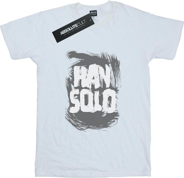 Immagine prodotto Star Wars Han Solo Text Maglietta Ragazzi (152, 158)