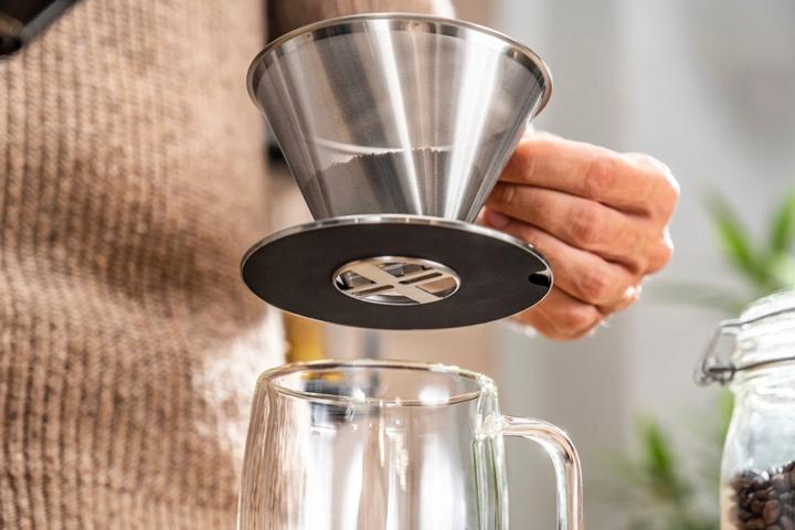 Image du produit Zwilling Lot de 2 filtres à café en acier inoxydable avec tasse double w.
