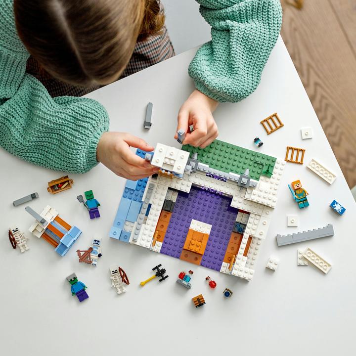 Actual product image LEGO The ice palace (21186, LEGO Minecraft)