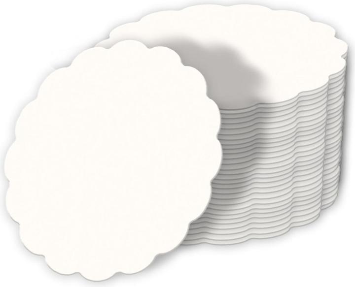 Actual product image Ursus Cardboard beer mat wavy edge