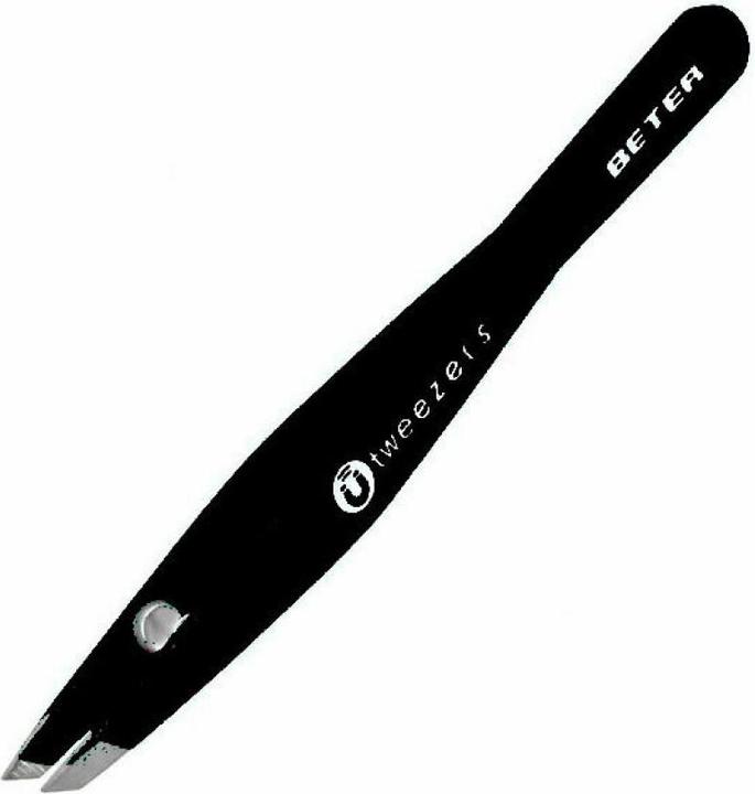 Actual product image Beter PINZA depilar magnética punta oblicua #negra