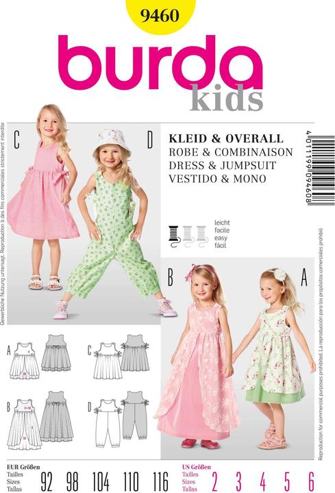 Produktbild Schnittmuster Kleid Overall