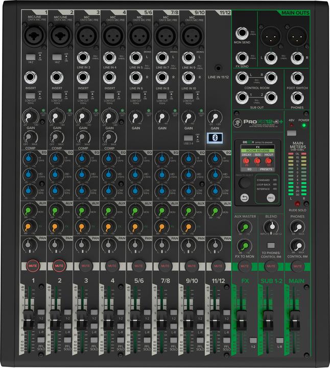 Image du produit Mackie ProFX12v3+ (Studio et mixeur live)