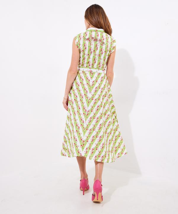 Image du produit Joe Browns Stripe Rose Tie-Waist Dress (44)