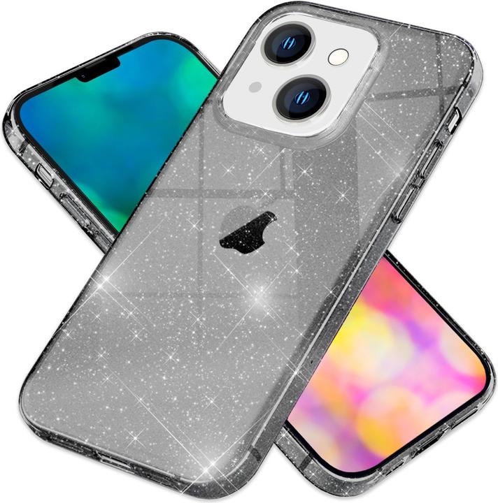 Produktbild Nalia Klare Glitzer Silikon Hülle (Apple iPhone 14)