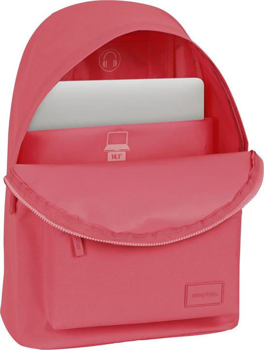 Actual product image Safta Marsala school rucksack 31 x 41 x 16 cm garnet red