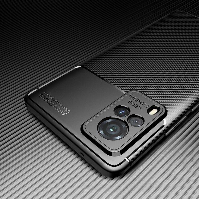 Actual product image MU Style Carbon Fiber TPU Softcase Series (Vivo X60 Pro)