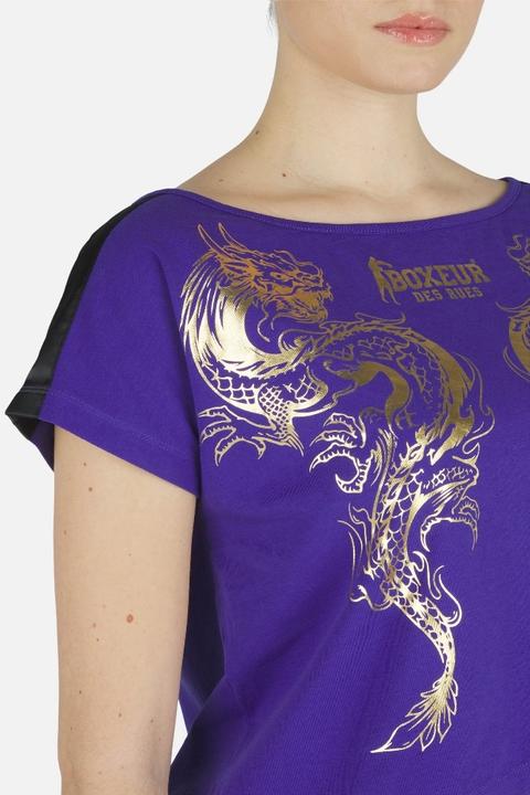 Actual product image Boxeur des Rues Dragon Print T-Shirt (L)