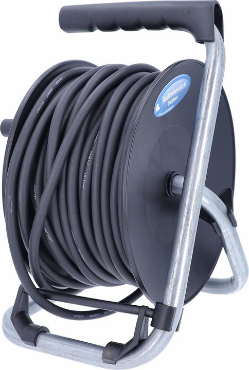 Image du produit As - Schwabe Tambour de câble pour appareils 25 m de câble en caoutchouc, 230 mm de diamètre (25 m, 1.50 mm²² mm)