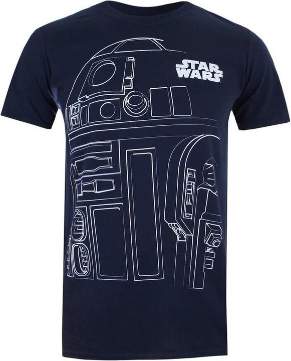 Navy blue/white