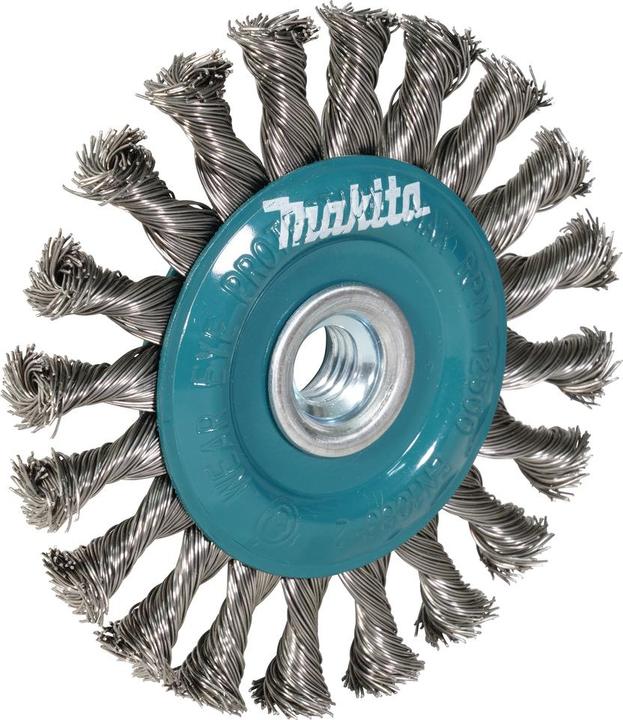 Immagine prodotto GCS MAKITA SZCZOTKA TARCZOWA M14 115mm/0,5mm INOX (0,5 mm)