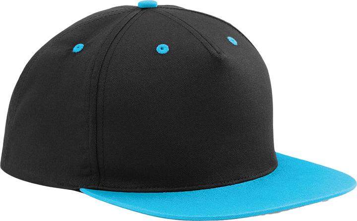 Beechfield Adult Contrast 5 Panel Snapback Cap (One Size)