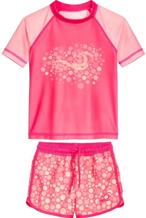 Playshoes UV-Badebekleidungsset Tupfen Koralle Gr. 110/116 (110)